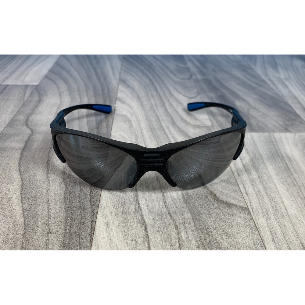 Ironman Concentration Sunglasses Black Wrap Sport UV Men Black